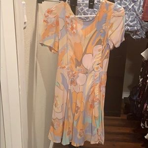 ZARA floral dress